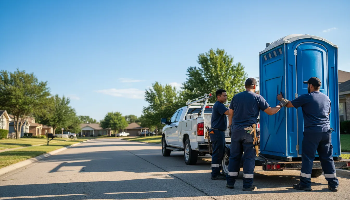Portable Toilet Rental in New Baden, IL near me